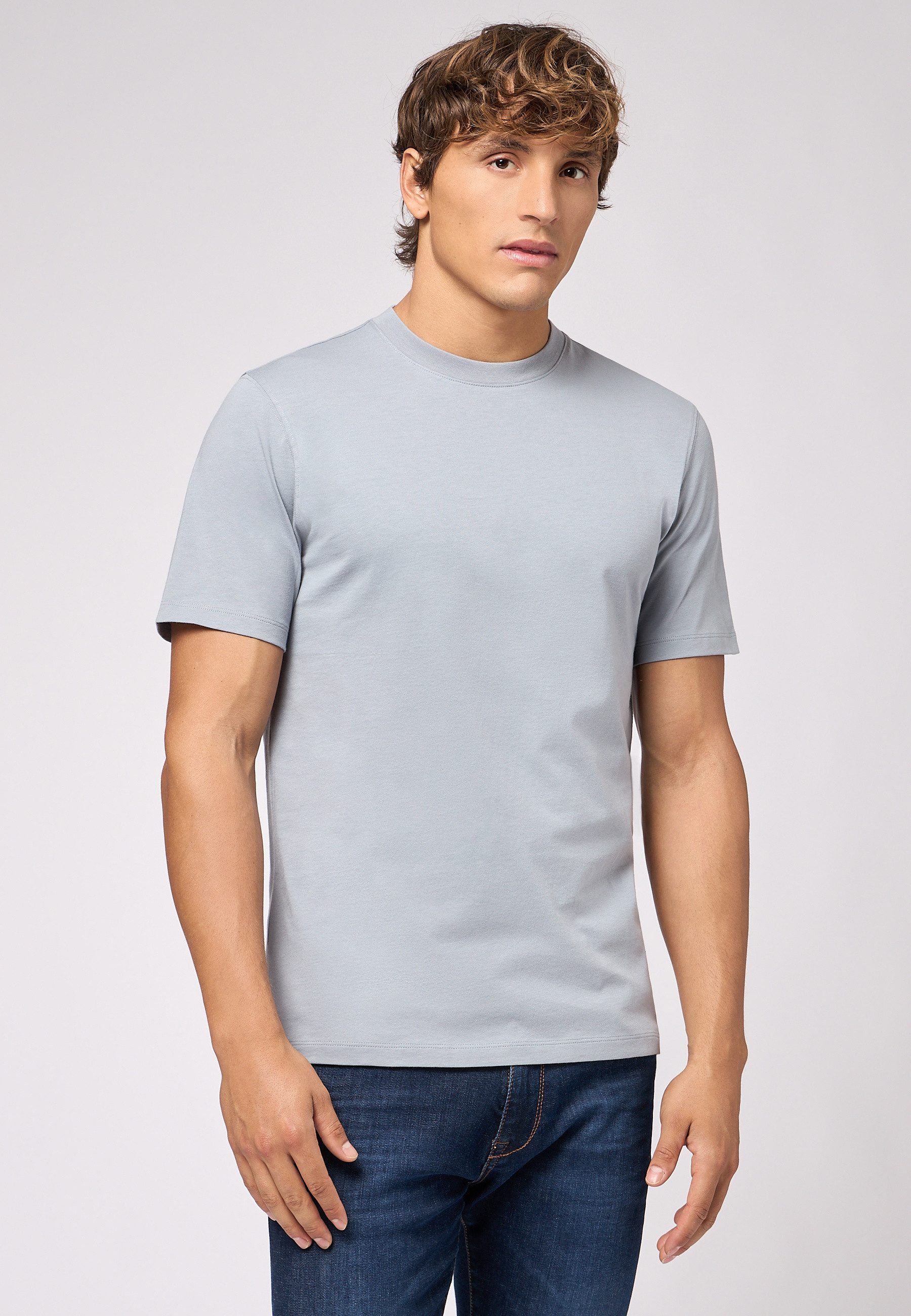 Roy Robson Rundhalsshirt "Basic Shirt" günstig online kaufen