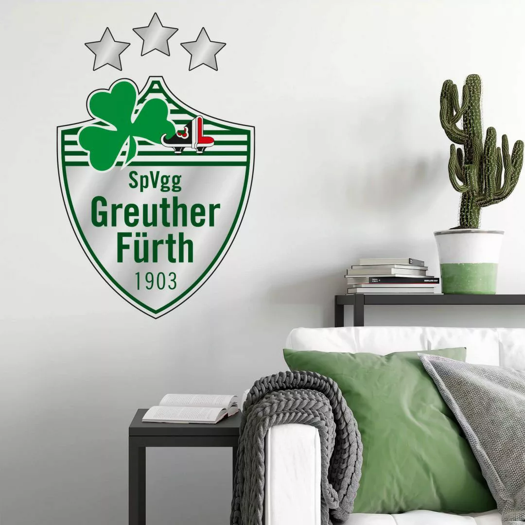 Wall-Art Wandtattoo »SpVgg Greuther Fürth Logo«, (Set, 1 St.) günstig online kaufen