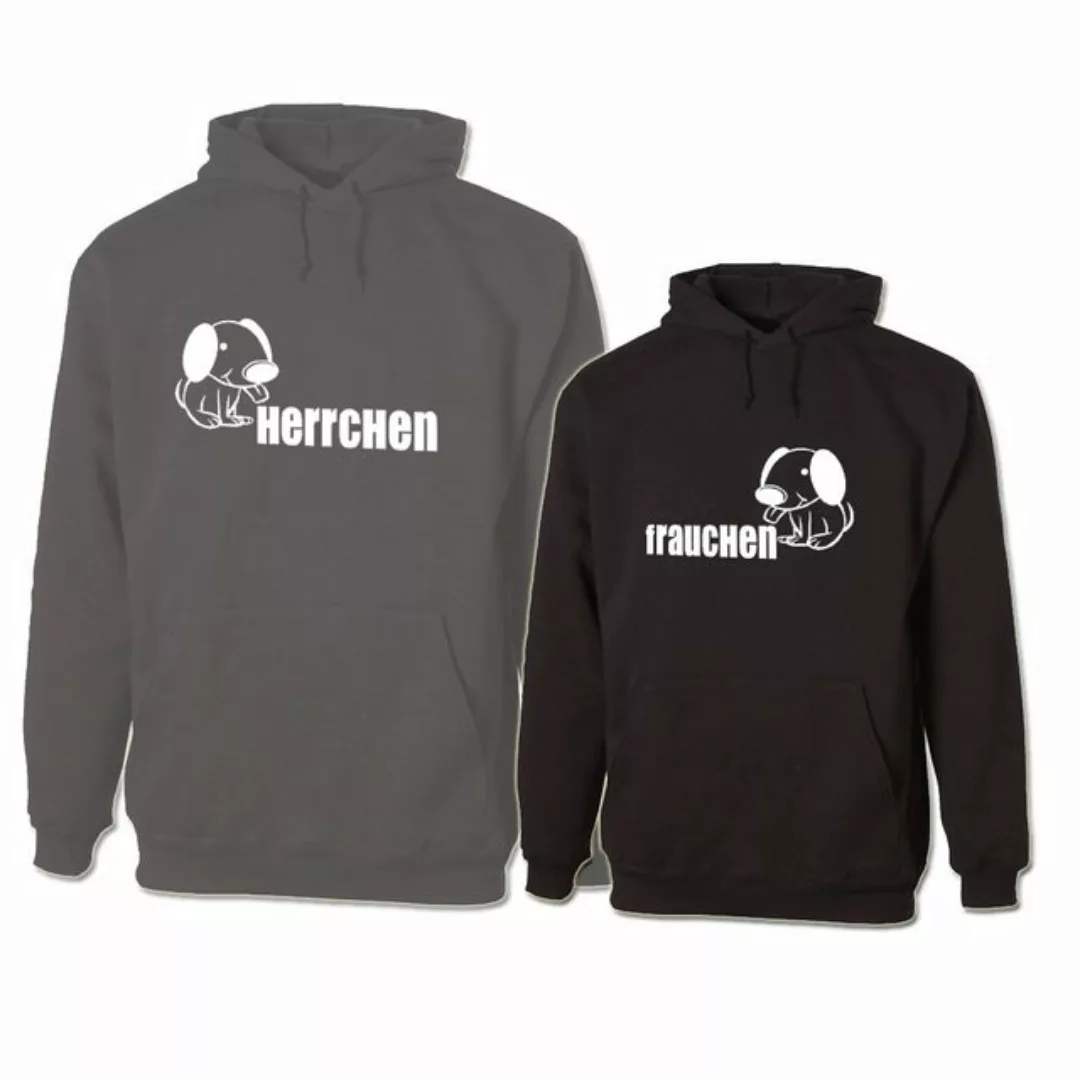 G-graphics Hoodie Herrchen & Frauchen (Partner- / Paar-Set, Einzelteile zum günstig online kaufen