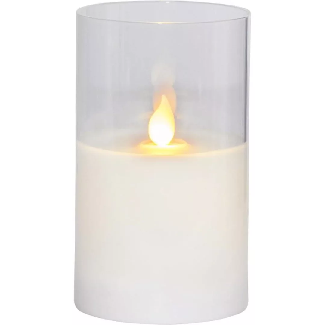 LED Kerze M-Twinkle in Weiß 0,06Wn 125mm günstig online kaufen