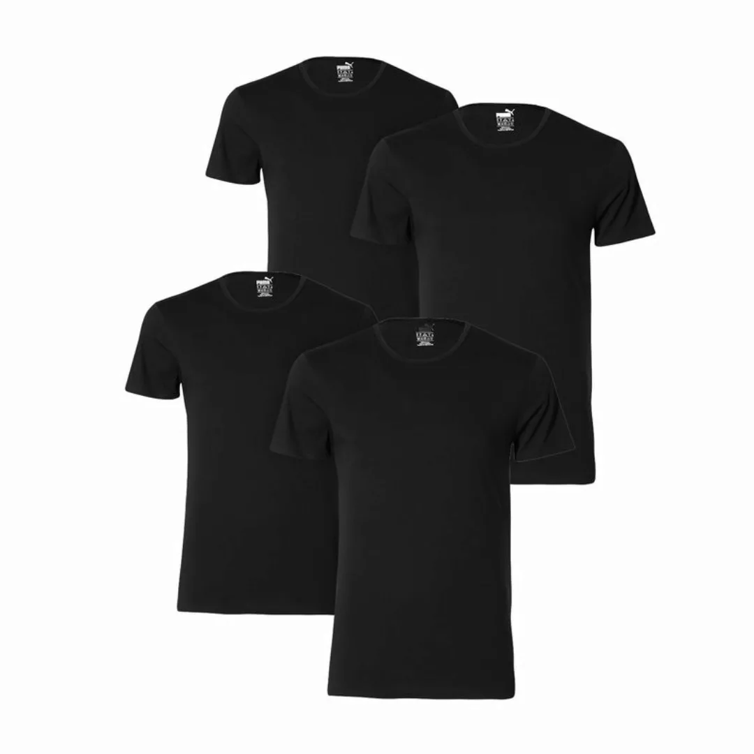 Puma Herren 8er Pack T-Shirt Round Neck Kurzarm Einfarbig Rundhals, Größen: günstig online kaufen
