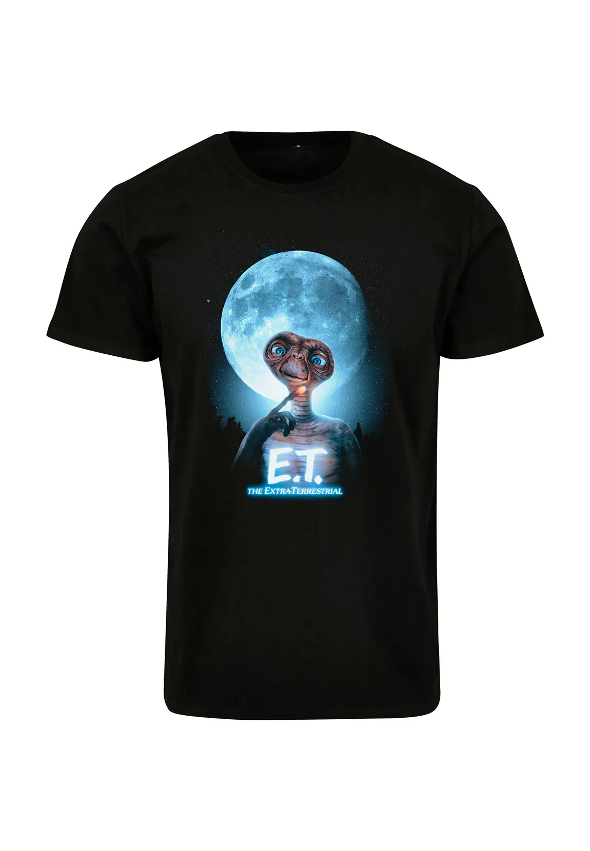 Merchcode T-Shirt E.T. FACE TEE MC550 Black günstig online kaufen