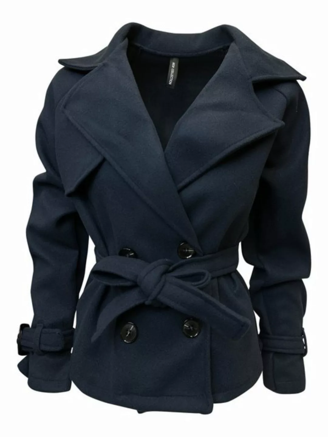 Worldclassca Trenchcoat Worldclassca Kurzer Doppelreihiger TRENCHCOAT Jacke günstig online kaufen