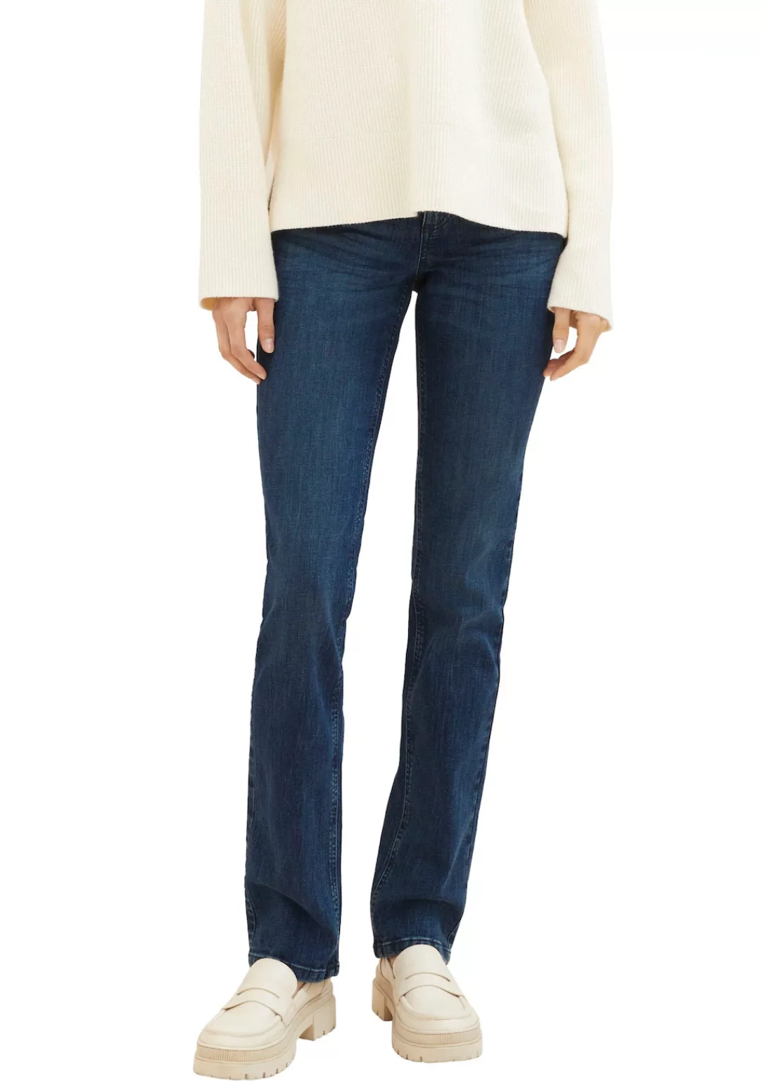 TOM TAILOR Straight-Jeans Alexa Straight in gerader "Straight" 5-Pocket-For günstig online kaufen