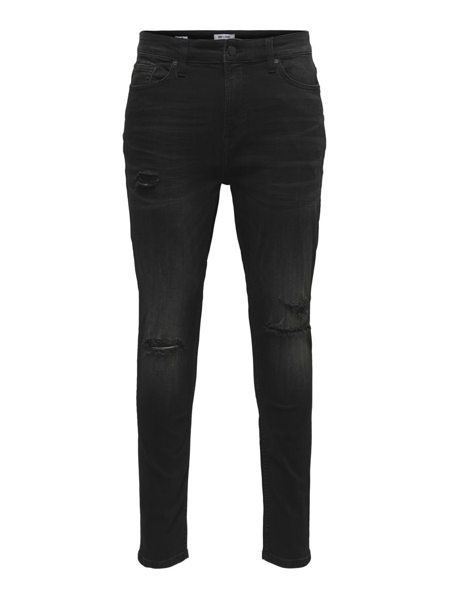 ONSDRAPER DESTROYED TAPERED FIT JEANS günstig online kaufen