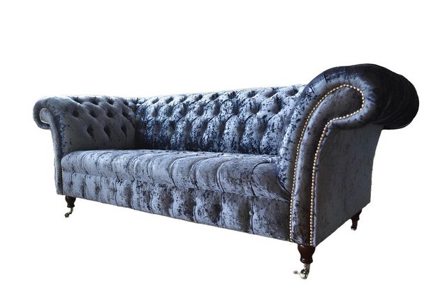 Xlmoebel Sofa Hochwertiges Luxus-Sofa im Chesterfield-Design aus Leder, neu günstig online kaufen