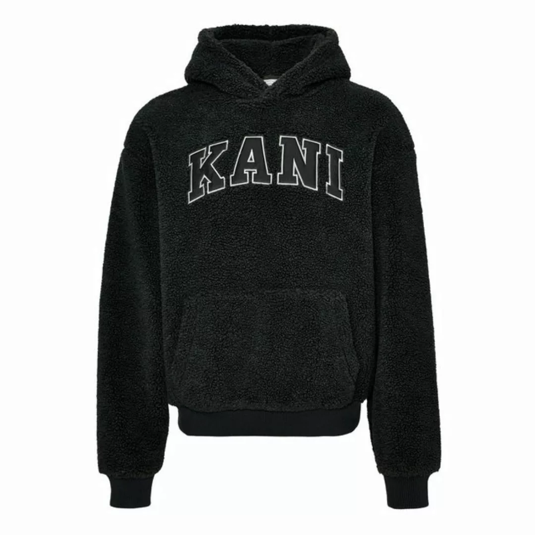 Karl Kani Kapuzenpullover Serif Teddy Hoodie mit Kängurutasche günstig online kaufen