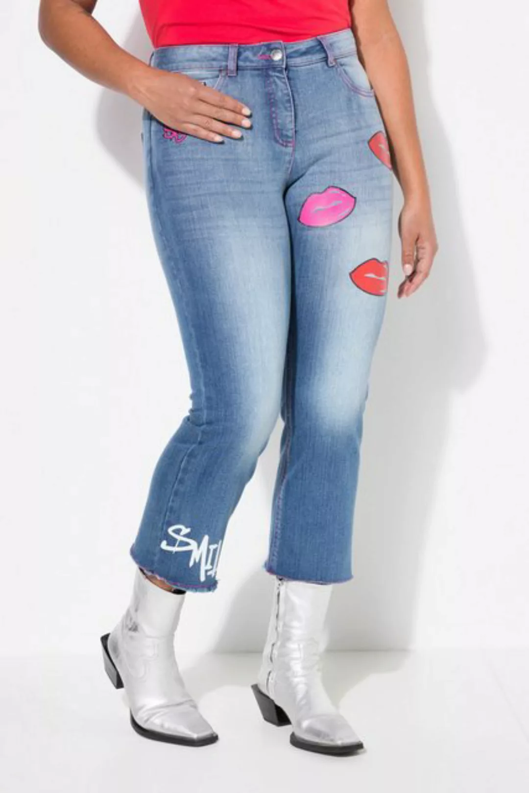 Angel of Style Regular-fit-Jeans 7/8-Jeans Claire Frauendruck 5-Pocket günstig online kaufen