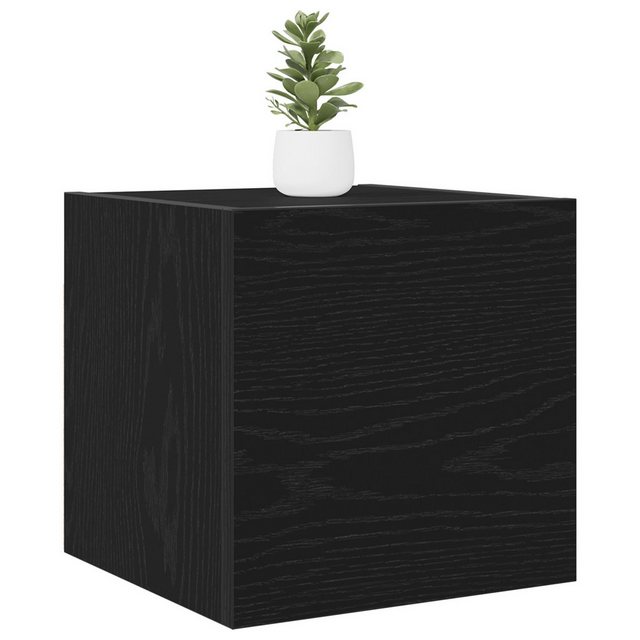 vidaXL TV-Schrank TV-Schrank Schwarze Eiche Holzwerkstoff 30,5 x 30 x 30 cm günstig online kaufen