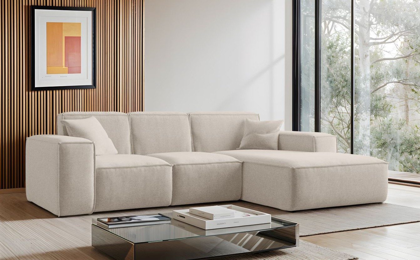 Kaiser Möbel Ecksofa Eckcouch SIENA L-Form, günstig online kaufen