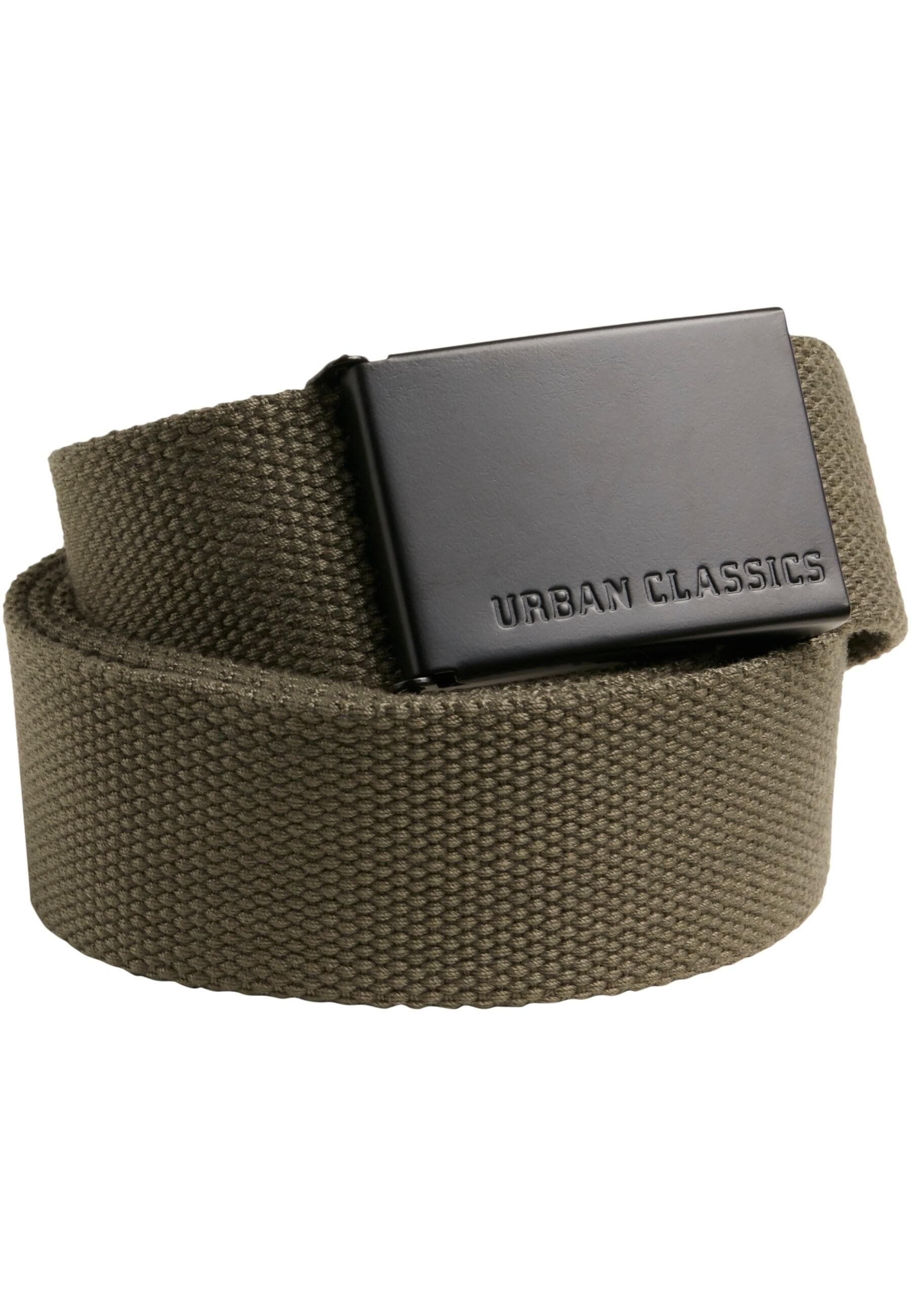 URBAN CLASSICS Hüftgürtel "Urban Classics Unisex Canvas Belt" günstig online kaufen