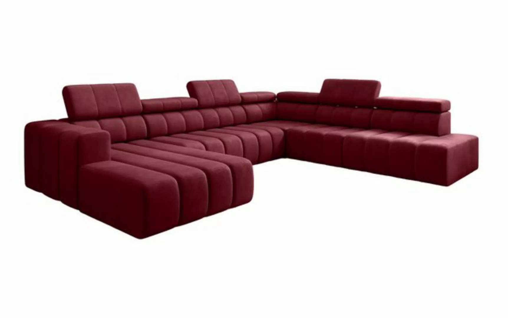 Luxusbetten24 Schlafsofa Designer Sofa Aurora Maxi, mit elektrischer Sitzer günstig online kaufen