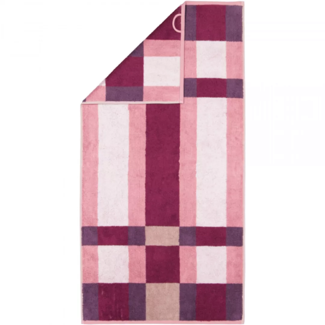 Cawö Handtücher Delight Karo 6219 - Farbe: blush - 22 - Handtuch 50x100 cm günstig online kaufen