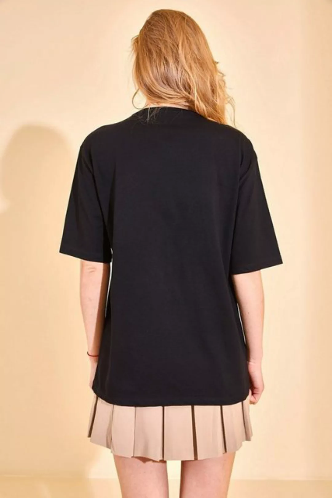 Jumeon T-Shirt X127001 XHN, Schwarz, Größe M damen, 70% Polyester / 30% Bau günstig online kaufen