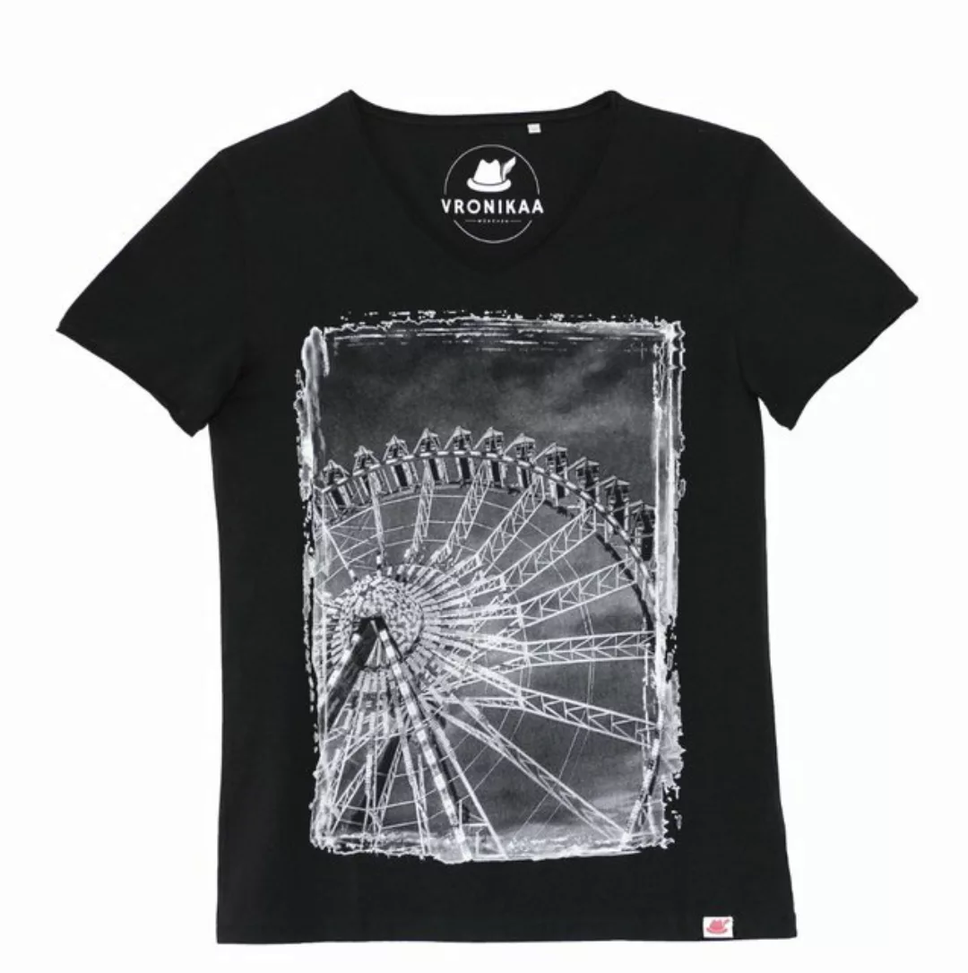 vronikaa Trachtenshirt Shirt Riesenrad Herren Riesenrad günstig online kaufen