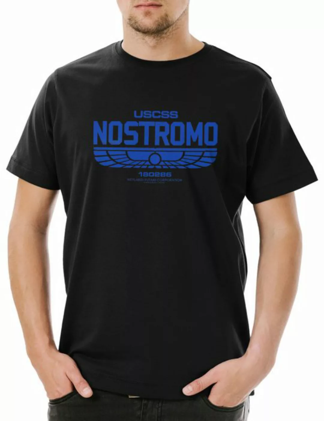 Urban Backwoods Print-Shirt USCSS Nostromo I Herren T-Shirt Prometheus Corp günstig online kaufen