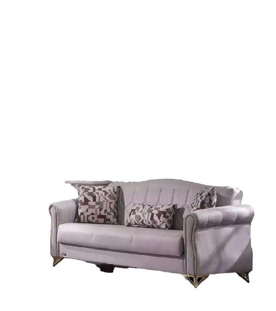 JVmoebel 3-Sitzer Grau Sofa 3-Sitzer Couch Sitzmöbel Wohnzimmer Sofas, 1 Te günstig online kaufen