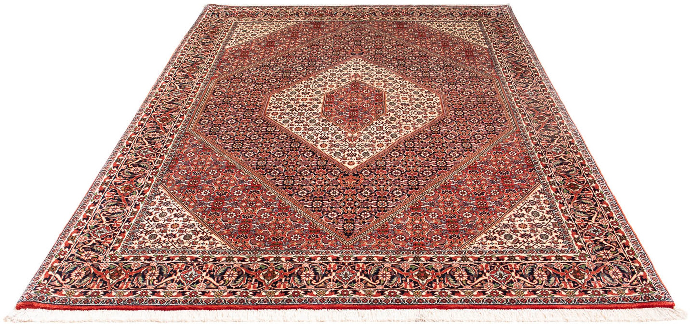 morgenland Orientteppich »Perser - Bidjar - 245 x 174 cm - hellrot«, rechte günstig online kaufen