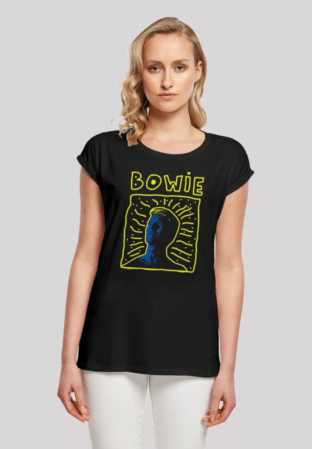 F4NT4STIC T-Shirt David Bowie 90s Frame Print günstig online kaufen