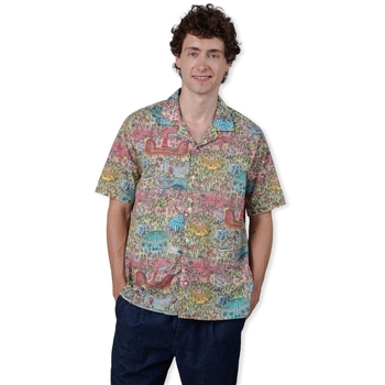 Brava Fabrics  Hemdbluse Where is Wally Fairground Shirt - Multicolor günstig online kaufen