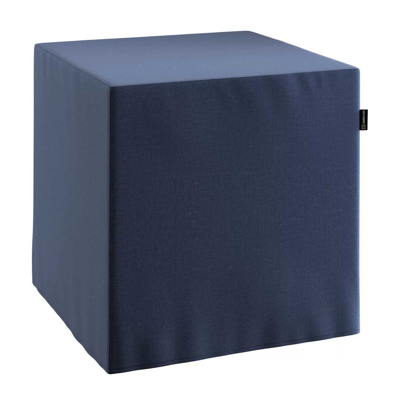 Sitzwürfel, dunkelblau, 40 x 40 x 40 cm, Ingrid (705-39) günstig online kaufen