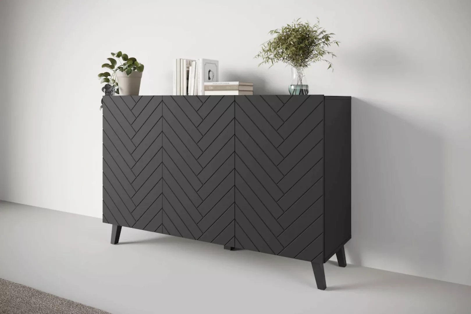 INOSIGN Sideboard "PHUKET", (1 St.), Modernes Sideboard mit 6 Fächern, Brei günstig online kaufen