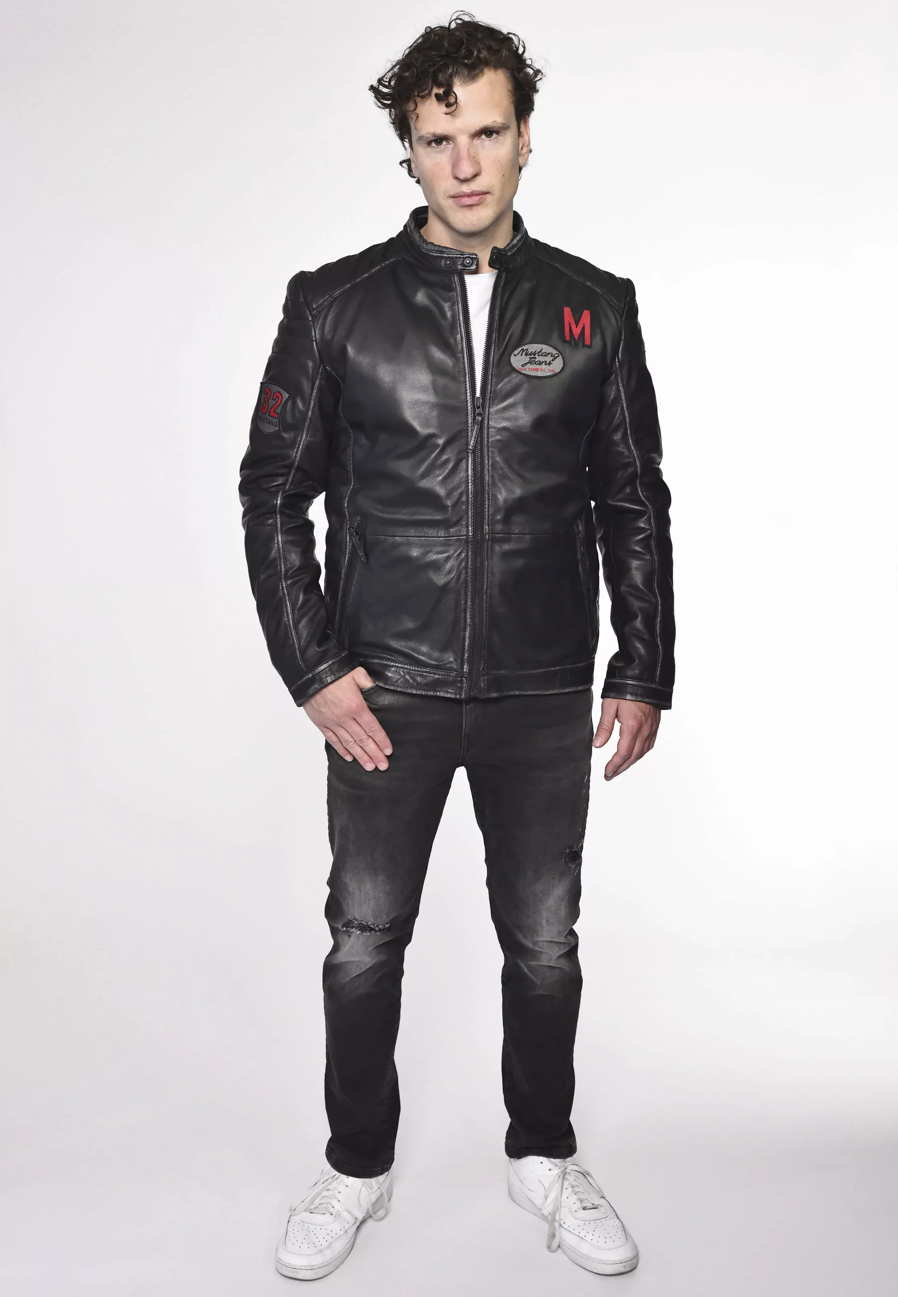 MUSTANG Lederjacke "3102139" günstig online kaufen