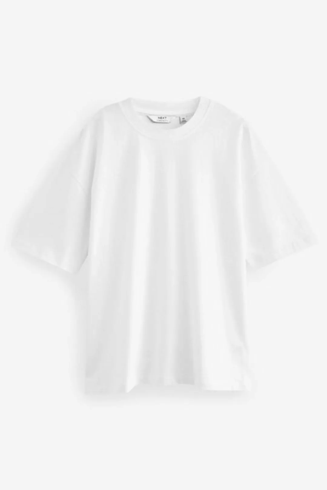 Next T-Shirt Oversized Fit T-Shirt aus schwerem Stoff (1-tlg) günstig online kaufen