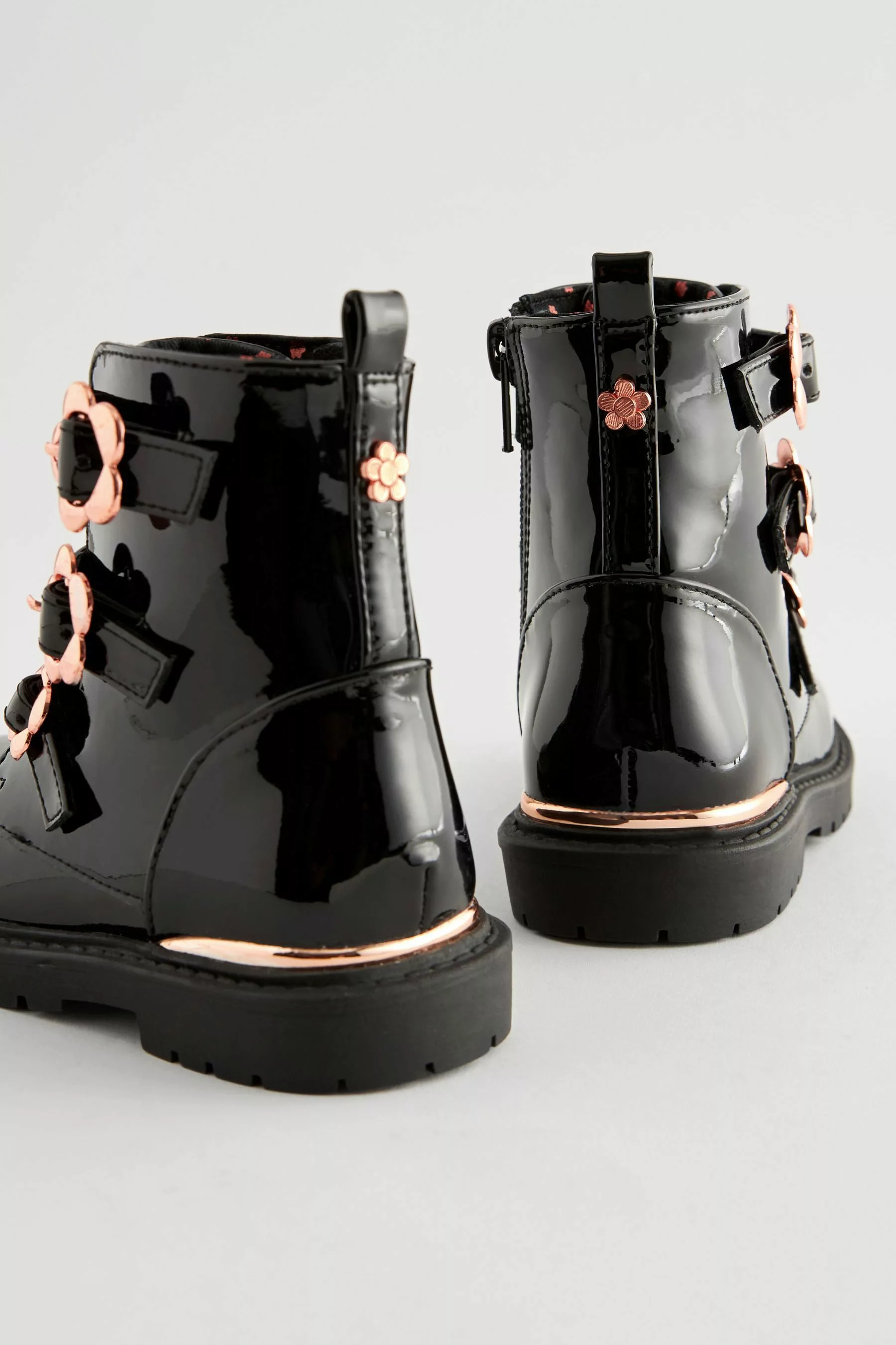 Next Geblümte Stiefel mit Schnallen Stiefelette günstig online kaufen