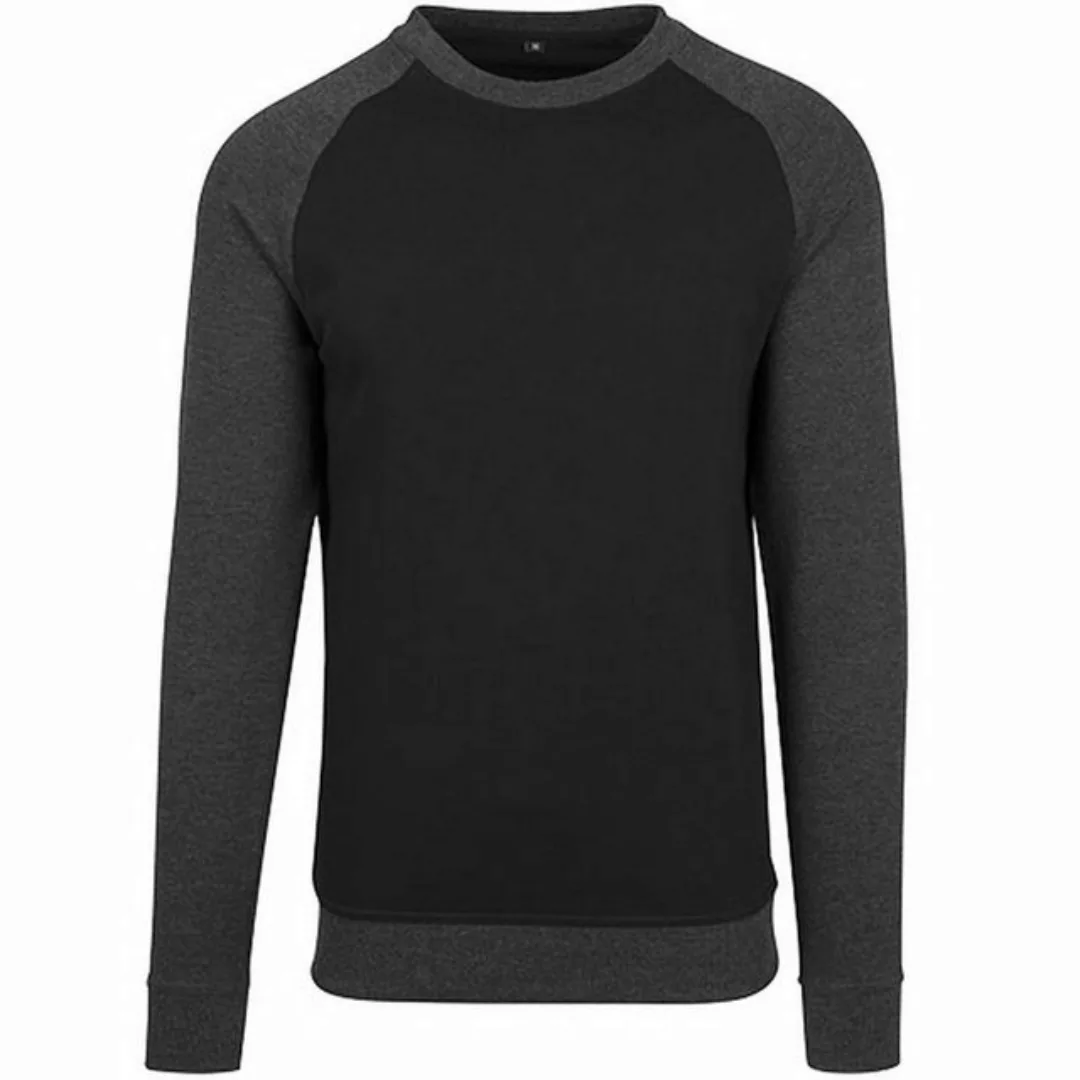 Build Your Brand Sweatshirt Herren Raglan Crewneck günstig online kaufen