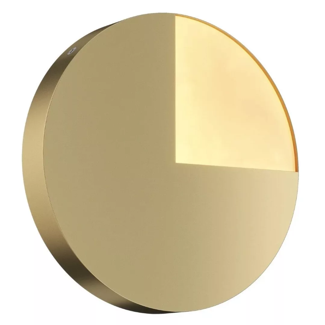 Maytoni Jupiter LED-Wandlampe, gold, Ø 25cm günstig online kaufen