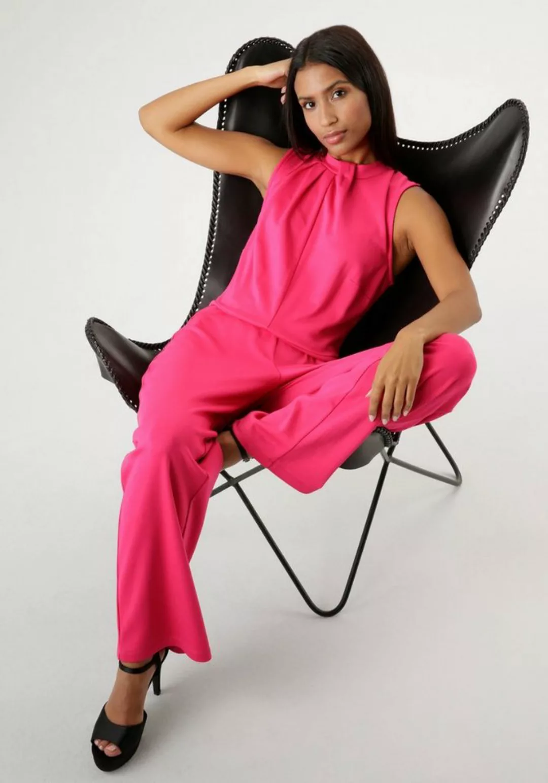 Aniston SELECTED Jumpsuit, wide leg - NEUE KOLLEKTION günstig online kaufen