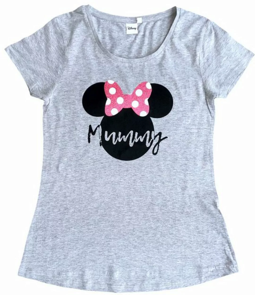 Disney Minnie Mouse T-Shirt Minnie Mouse Damen T-Shirt MUMMY für Mütter, Ge günstig online kaufen