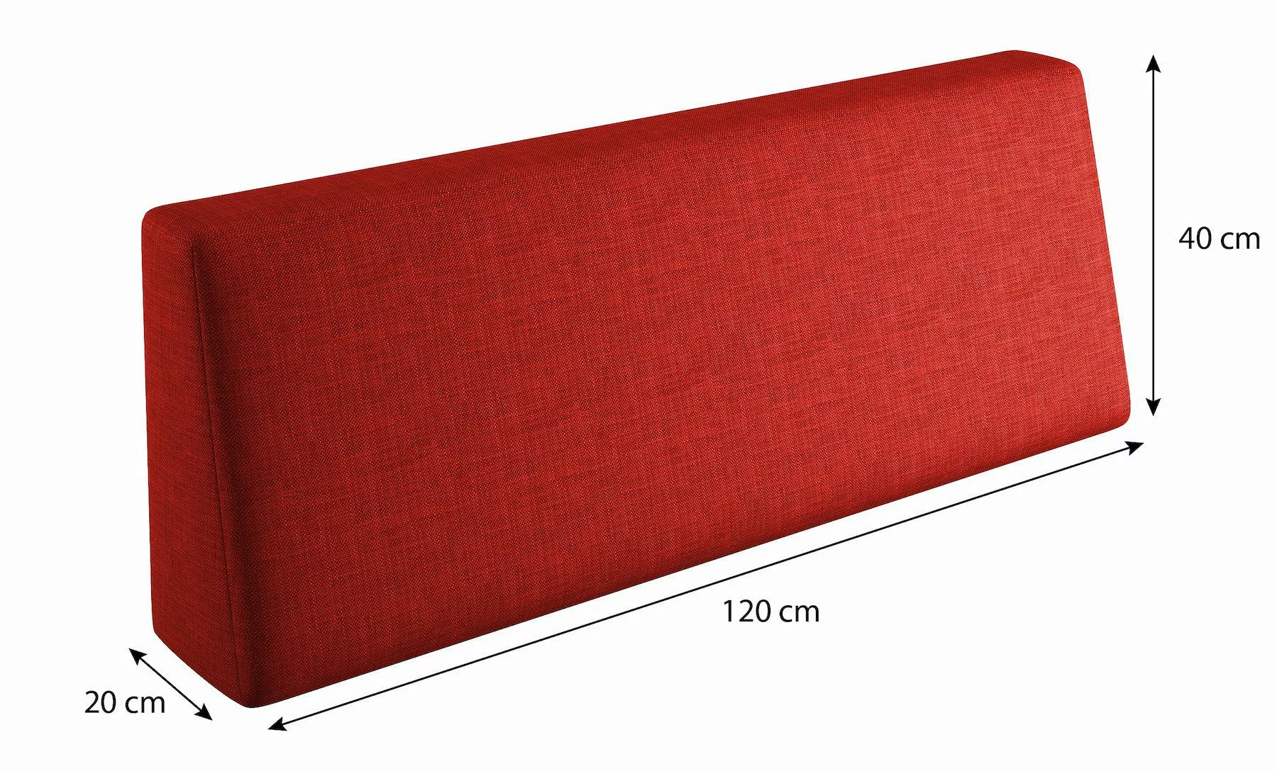 sunnypillow Rückenkissen Palettenkissen mit abnehmbarem Bezug günstig online kaufen