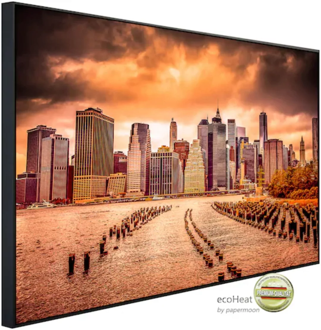 Papermoon Infrarotheizung »New York Sonnenuntergang«, sehr angenehme Strahl günstig online kaufen