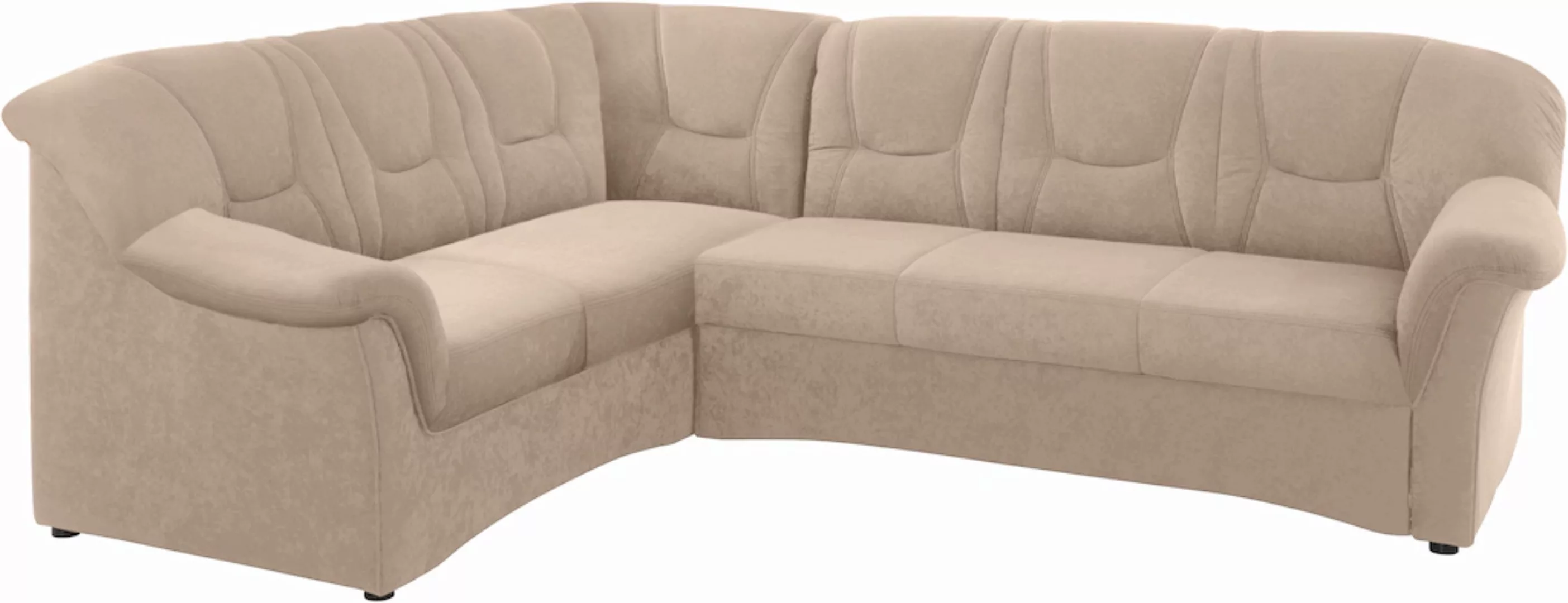 DOMO collection Ecksofa "Sarafina zeitlos und komfortabel, optional mit Fed günstig online kaufen