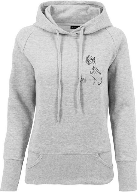 MisterTee Rundhalspullover MisterTee Damen Ladies F-Word Hoody (1-tlg) günstig online kaufen