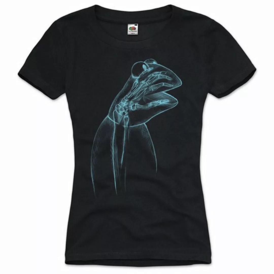 style3 T-Shirt Kermit X-Ray frosch miss piggy muss fun ernie bert monster günstig online kaufen