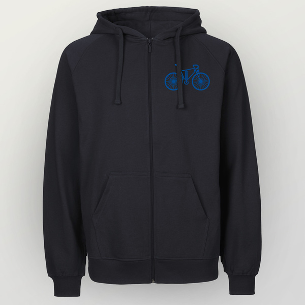 "Futurebike" Männer Zip Hoody Aus Reiner Biobaumwolle (Kba) günstig online kaufen