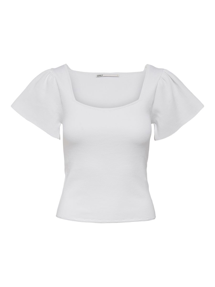 ONLY Strick- Pullover Damen White günstig online kaufen