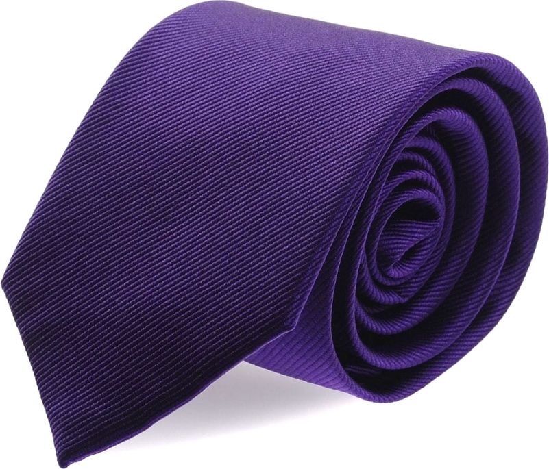 Krawatte Seide Blau Lila Uni F55 - günstig online kaufen