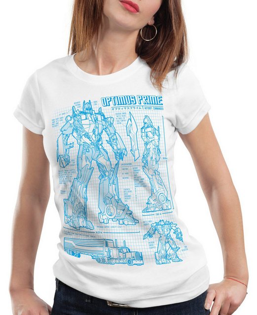 style3 T-Shirt Optimus Prime blaupause autobot transformers günstig online kaufen