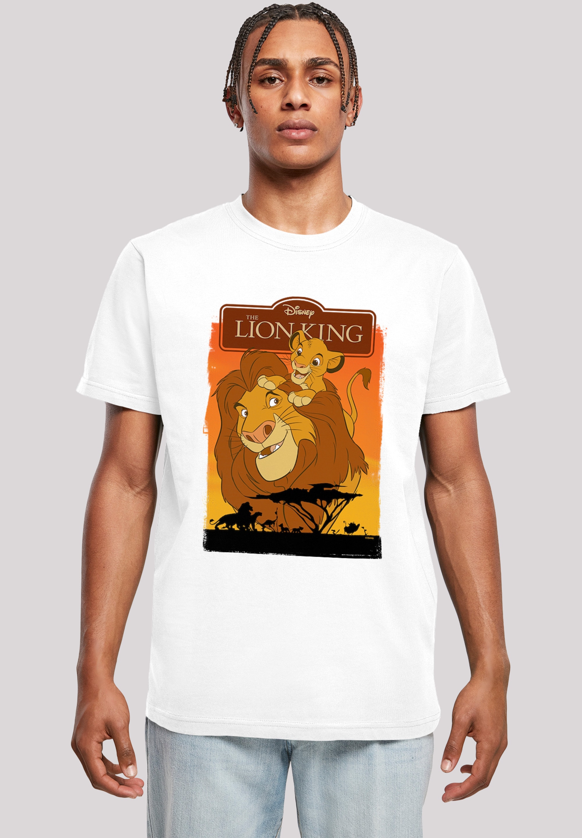 F4NT4STIC T-Shirt Disney König der Löwen Simba und Mufasa Herren,Premium Me günstig online kaufen