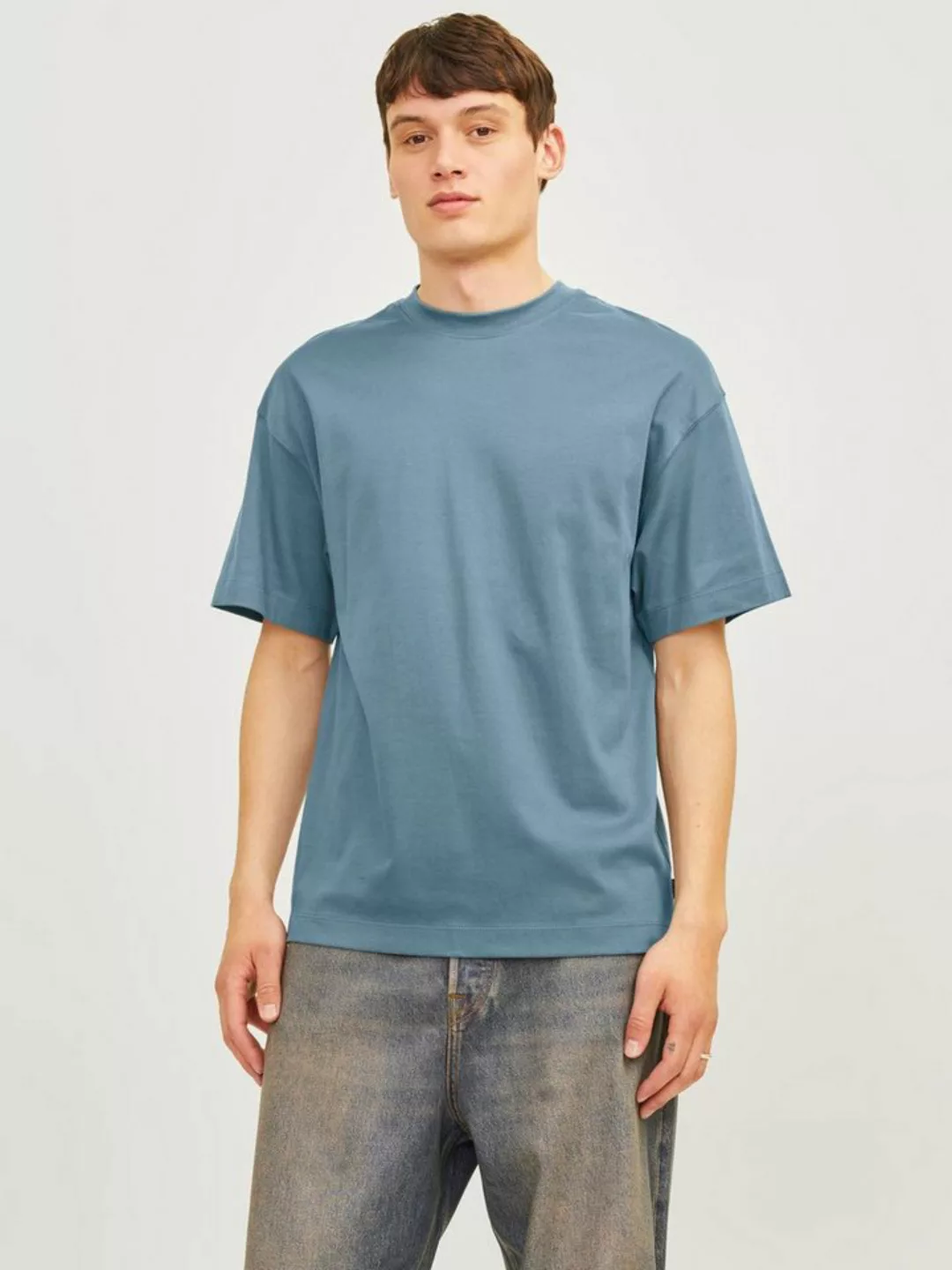 Jack & Jones Rundhalsshirt JJEURBAN EDGE TEE SS O-NECK NOOS mit Rundhalsaus günstig online kaufen