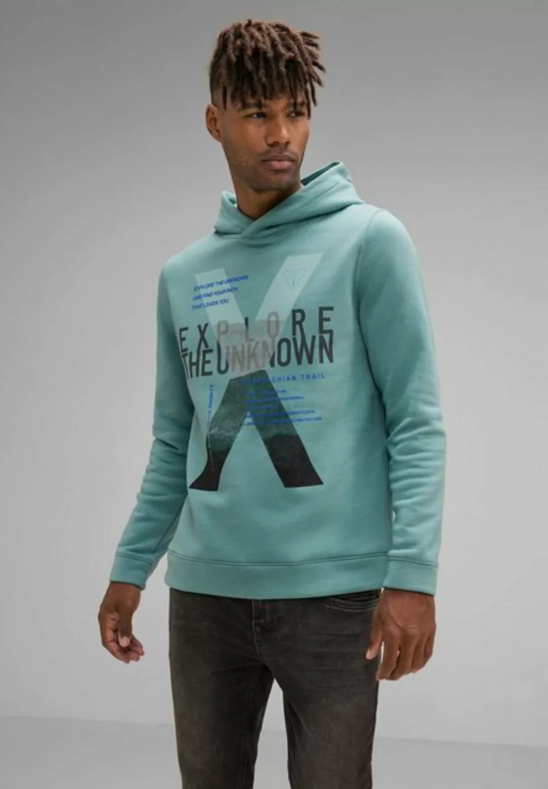 STREET ONE MEN Hoodie, soft und weich günstig online kaufen