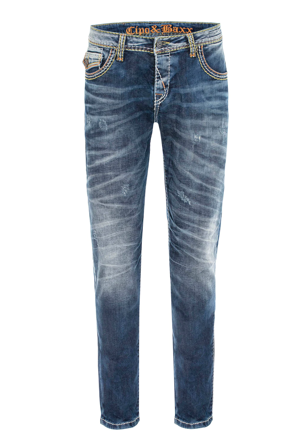 Cipo & Baxx Bequeme Jeans, in modischer Optik in Straight Fit günstig online kaufen