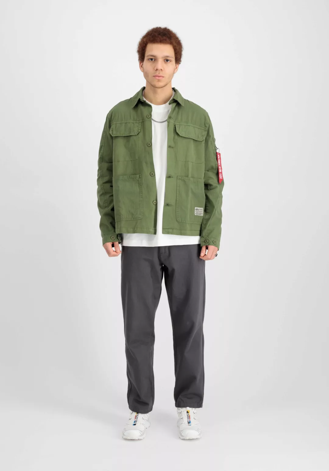 Alpha Industries Hemdjacke "Alpha Industries Men - Overshirts Color Block O günstig online kaufen