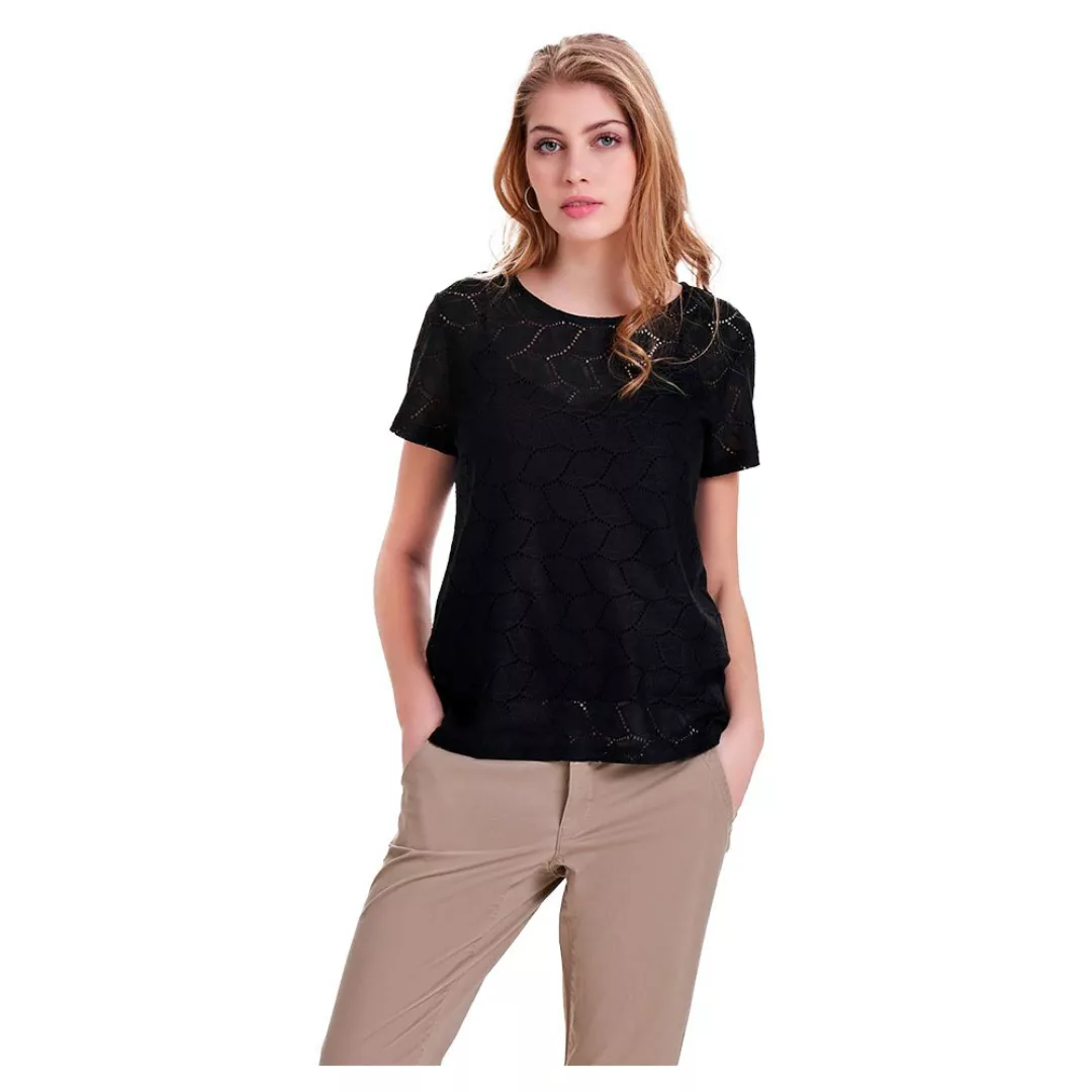 Jdy Tag Lace Kurzärmeliges T-shirt XS Cloud Dancer günstig online kaufen