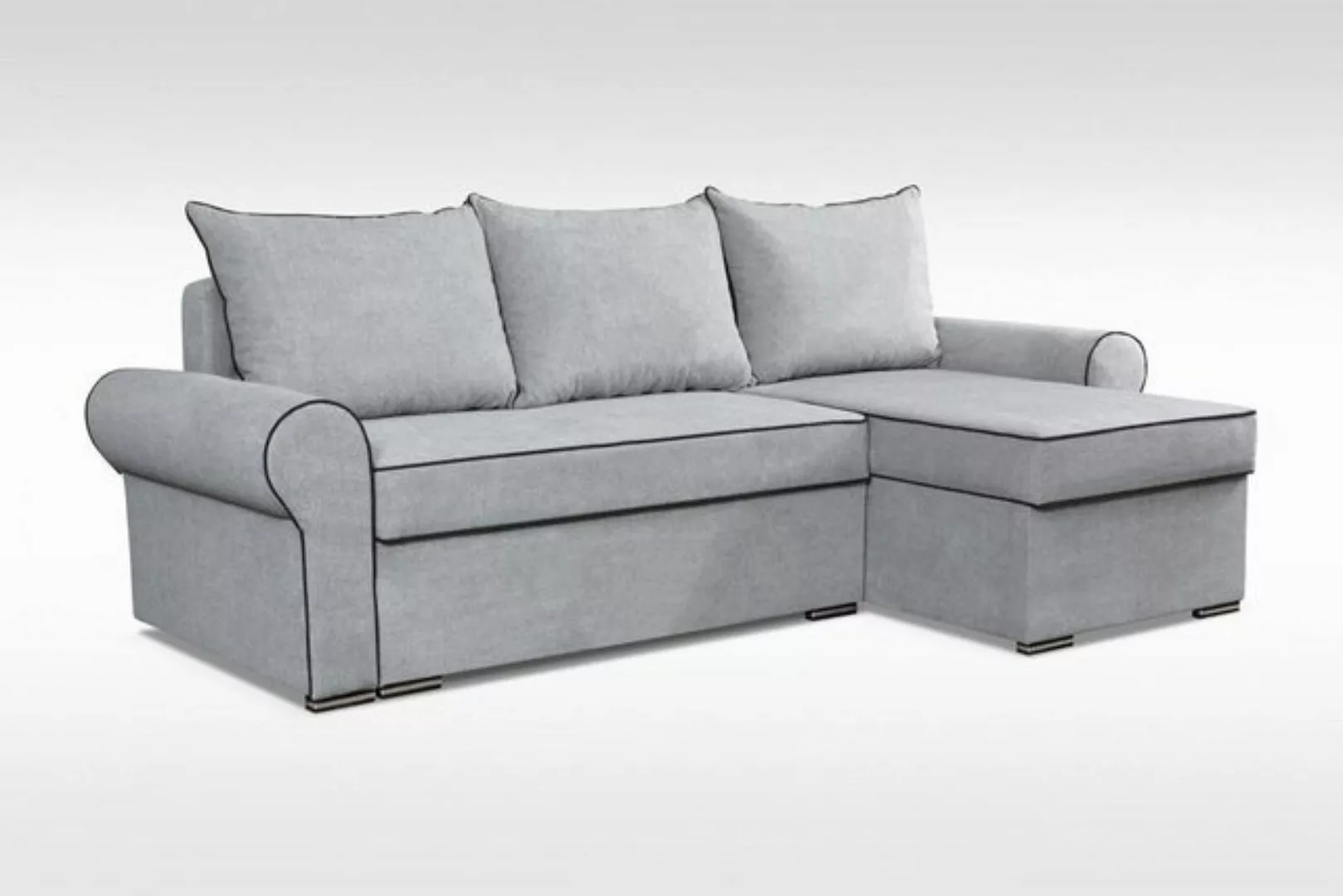 JVmoebel Ecksofa, Wohnzimmer Möbel Luxus Stoff Arkos Ecksofa L-Form Polster günstig online kaufen