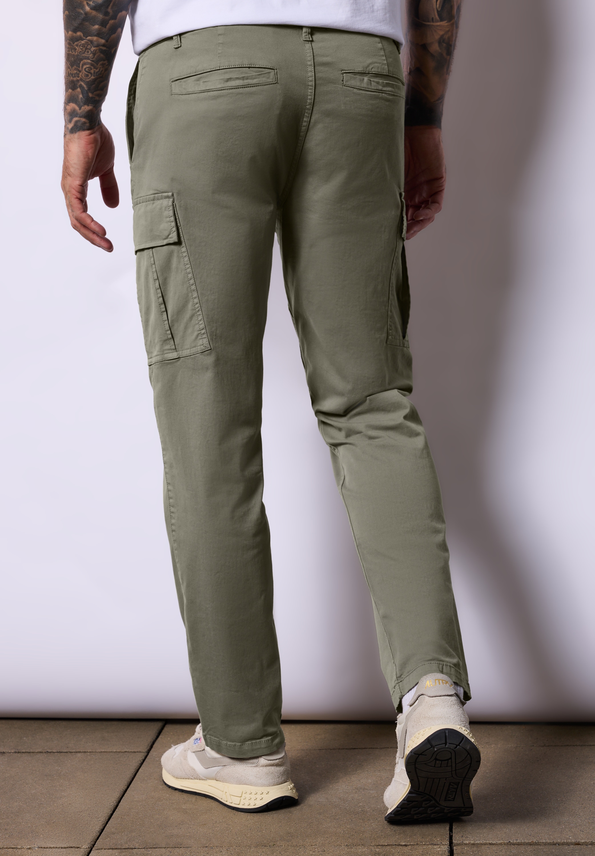 STREET ONE MEN Cargohose, Middle Waist günstig online kaufen